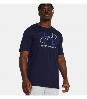 Camiseta de manga corta UA Foundation para hombre